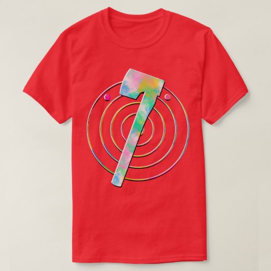 Rainbow Hatchet 2 T-shirt (Design voorkant)