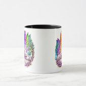 Rainbow Haven: een droomachtige retraite Mok (Midden)