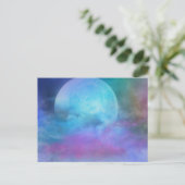 Rainbow Haze-Briefkaart Feestdagenkaart (Staand voorkant)