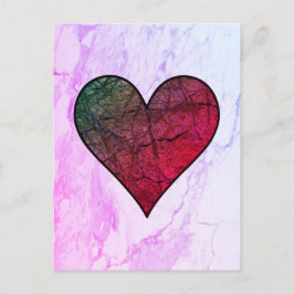 Rainbow Heart Briefkaart