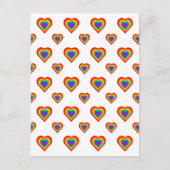 Rainbow Heart Briefkaart (Voorkant)