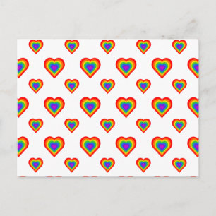 Rainbow Heart Briefkaart