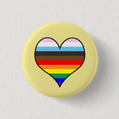 Rainbow Heart Button (Voorkant)