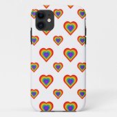 Rainbow Heart Case-Mate iPhone Case (Achterkant)