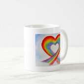 RAINBOW HEART COFFEE MOK (Voorkant rechts)