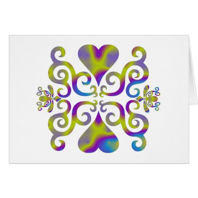 Rainbow Heart en Lily (Voorkant Horizontaal)