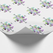 Rainbow Heart en Lily Cadeaupapier (Hoek)