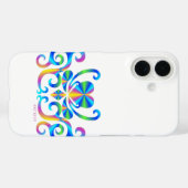 Rainbow Heart en Lily Case-Mate iPhone Case (Achterkant (horizontaal))