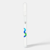 Rainbow Heart en Lily Case-Mate iPhone Case (Achterkant / Links)