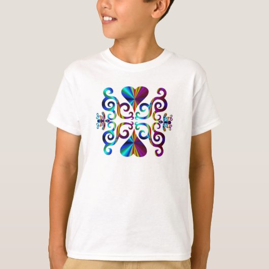 Rainbow Heart en Lily T-shirt (Voorkant)