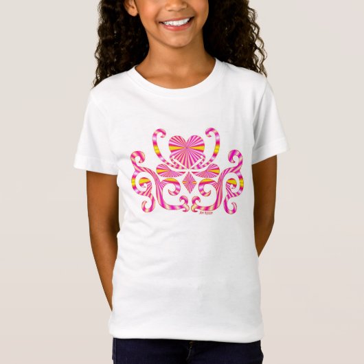 Rainbow Heart en Lily T-shirt (Voorkant)