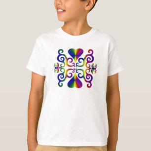 Rainbow Heart en Lily T-shirt