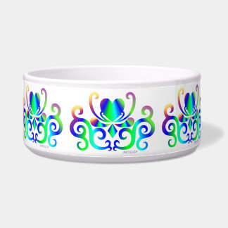 Rainbow Heart en Lily Voerbakje