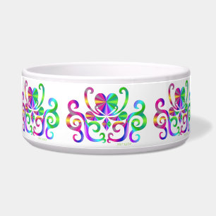 Rainbow Heart en Lily Voerbakje