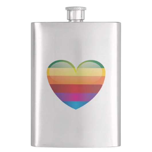 Rainbow Heart Flacon (Voorkant)