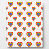 Rainbow Heart Fotoplaat (Voorkant)