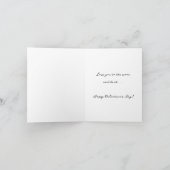 Rainbow Heart Full Moon Roos krans Valentijn Feestdagen Kaart (Binnen)