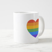 Rainbow Heart Grote Koffiekop (Voorkant rechts)