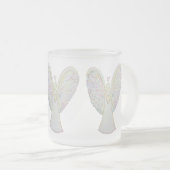 Rainbow Heart Guardian Angel Coffee Cup of Mok (Voorkant rechts)