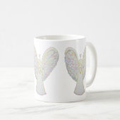 Rainbow Heart Guardian Angel Coffee Cup of Mok (Voorkant rechts)