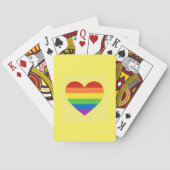 Rainbow Heart-kaarten Pokerkaarten (Achterkant)