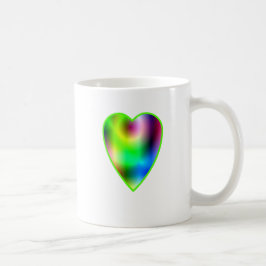 Rainbow Heart Koffiemok