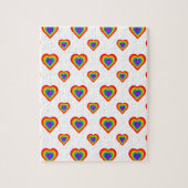 Rainbow Heart Legpuzzel (Verticaal)