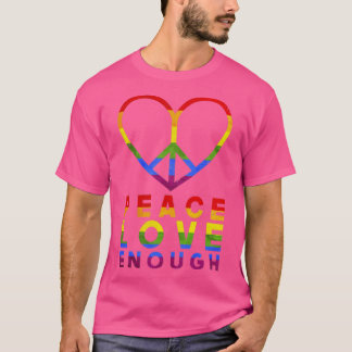Rainbow Heart LGBT T-shirt