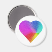 Rainbow Heart Magneet (Voorkant / Achterkant)