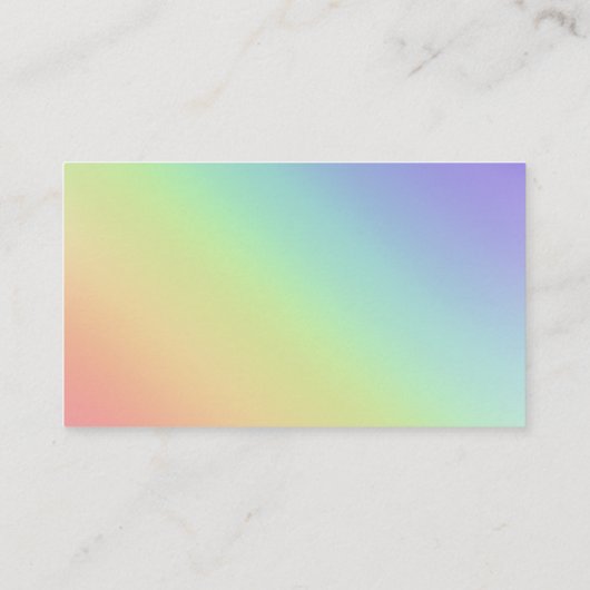 Rainbow Heart Minimalist Books for Baby shower Informatiekaartje (Achterkant)