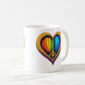 Rainbow Heart Mok (Voorkant rechts)