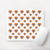 Rainbow Heart Muismat (Met muis)