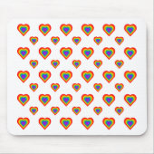 Rainbow Heart Muismat (Voorkant)