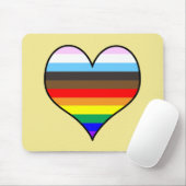 Rainbow Heart Muismat (Met muis)