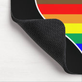 Rainbow Heart Muismat (Hoek)