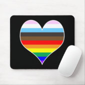 Rainbow Heart Muismat (Met muis)