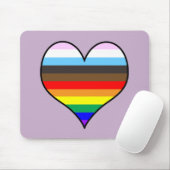 Rainbow Heart Muismat (Met muis)