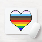 Rainbow Heart Muismat (Met muis)