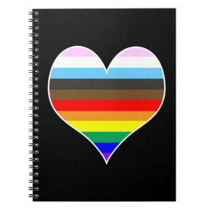 Rainbow Heart Notitieboek