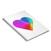 Rainbow Heart Notitieboek (Rechterzijde)