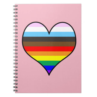 Rainbow Heart Notitieboek