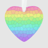 Rainbow Heart Ornament (achterkant)