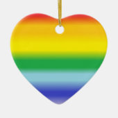 Rainbow Heart Ornament (Voorkant)
