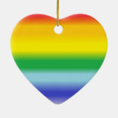 Rainbow Heart Ornament (Achterkant)