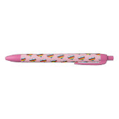 Rainbow Heart Pattern Black Ink Pen (Bodem)