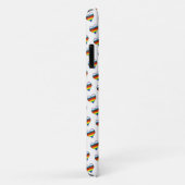 Rainbow Heart Pattern Hoesje-Mate iPhone Case (Achterkant/rechts)