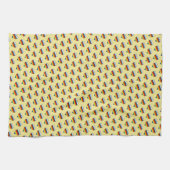 Rainbow Heart Pattern Kitchen Towel Theedoek (Horizontaal)