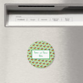Rainbow Heart Pattern Magnet (Insitu (Vaatwasser))