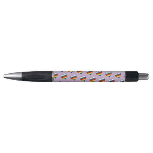 Rainbow Heart Pattern Pen (Voorkant)