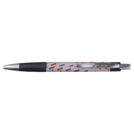 Rainbow Heart Pattern Pen (Achterkant)